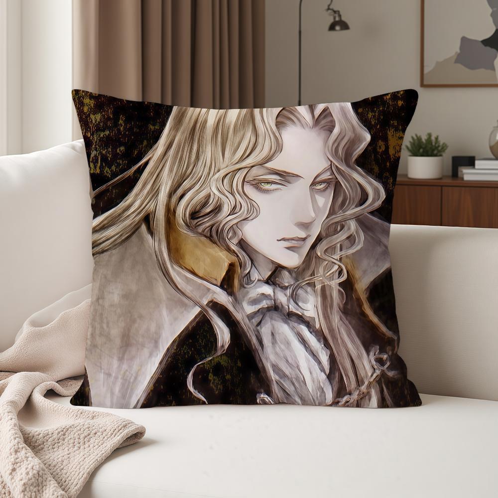 CCastlevania Symphony Of Night Game Alucar Pillow Case Suitable For Bedrooms Living Rooms Cars Home Decoration
