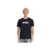 Nike Pullover Letter Crew Neck Short Sleeve T-Shirt Men Tops Black CK2305-010