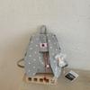 Schoolbag large capacity retro commuter tote bag women 1011 spring and summer new models go out daily retro shoulder back