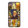 Phone Case for Samsung Galaxy S25 S24 S23 iPhone 16 15 Xiaomi Redmi Note 14 13 12 16E X 11 Pro Max OPPO Moto A3 Huawei Design Sunflower Van Gogh Cover