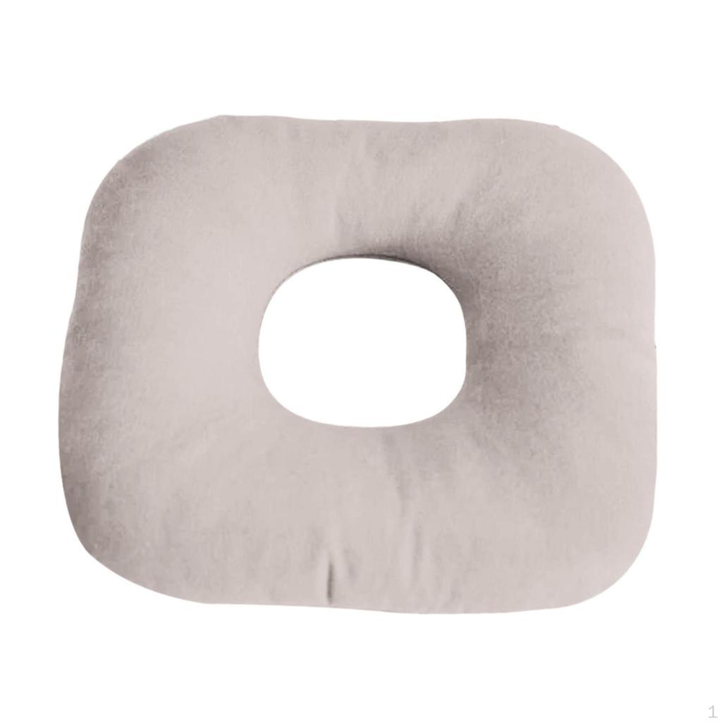 Central Hole Pillow for Headphones And Ear Jewelry Comfortable Lightweight Suitable Office Home