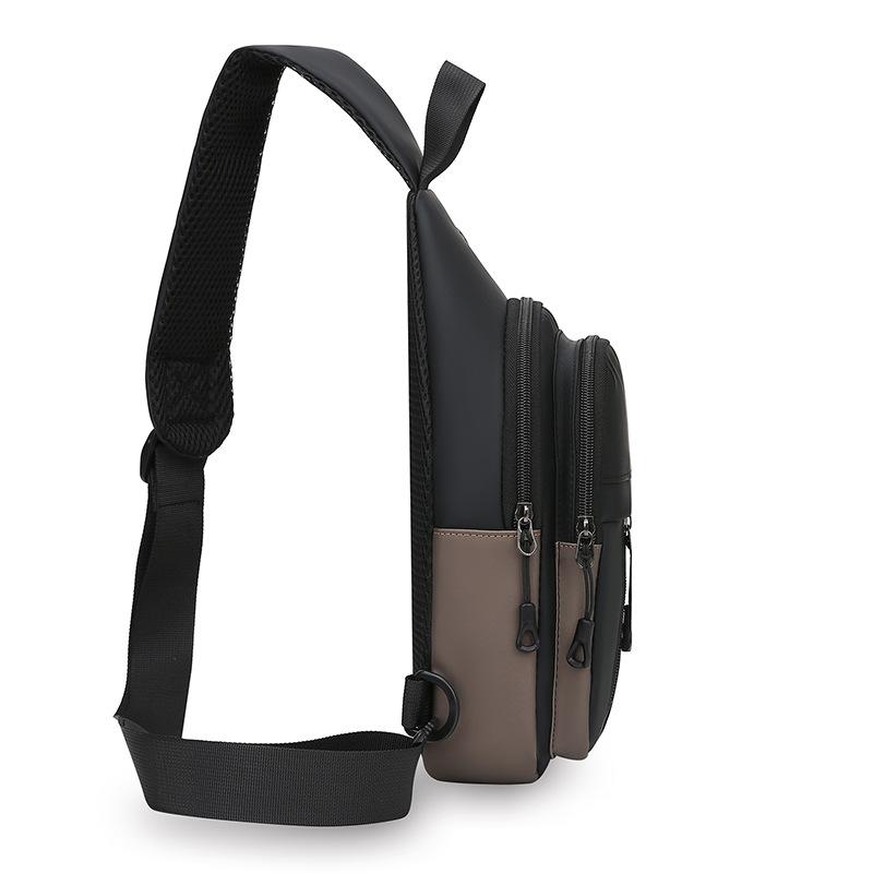 Crossbody Bag Men's Trend Joker Fashion Pocket Sports Multi Functional Chest Bag New One Shoulder Small Backpack Women.