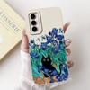 For Tecno Pova 3 Case LF7n Stylish Candy Panted Cover Shockproof Phone Case For Tecno Pova 3 Pova3 Soft Fundas 6.9'' Matte Coque