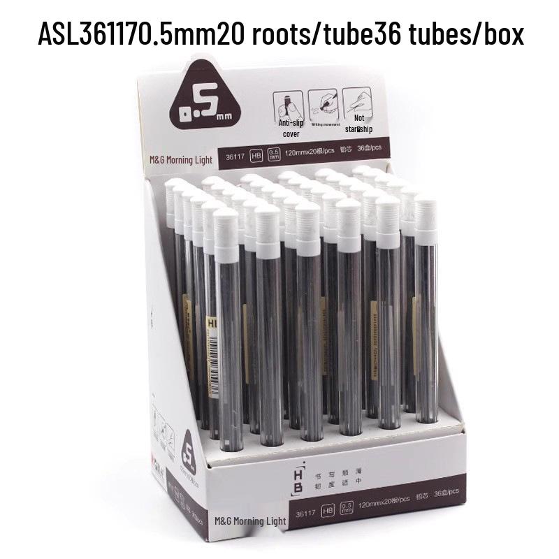 ASL Svina Kodola Caurule HB Zīmuļi 0,5mm/0,7mm - Izturīga, Lūzumizturīga Rakstīšana.