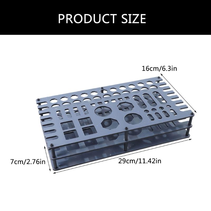 Screwdriver Organizers Multifunctional Tool Holder Screwdriver Storage Rack Tool Stand Shelf Easy To Install for Tool