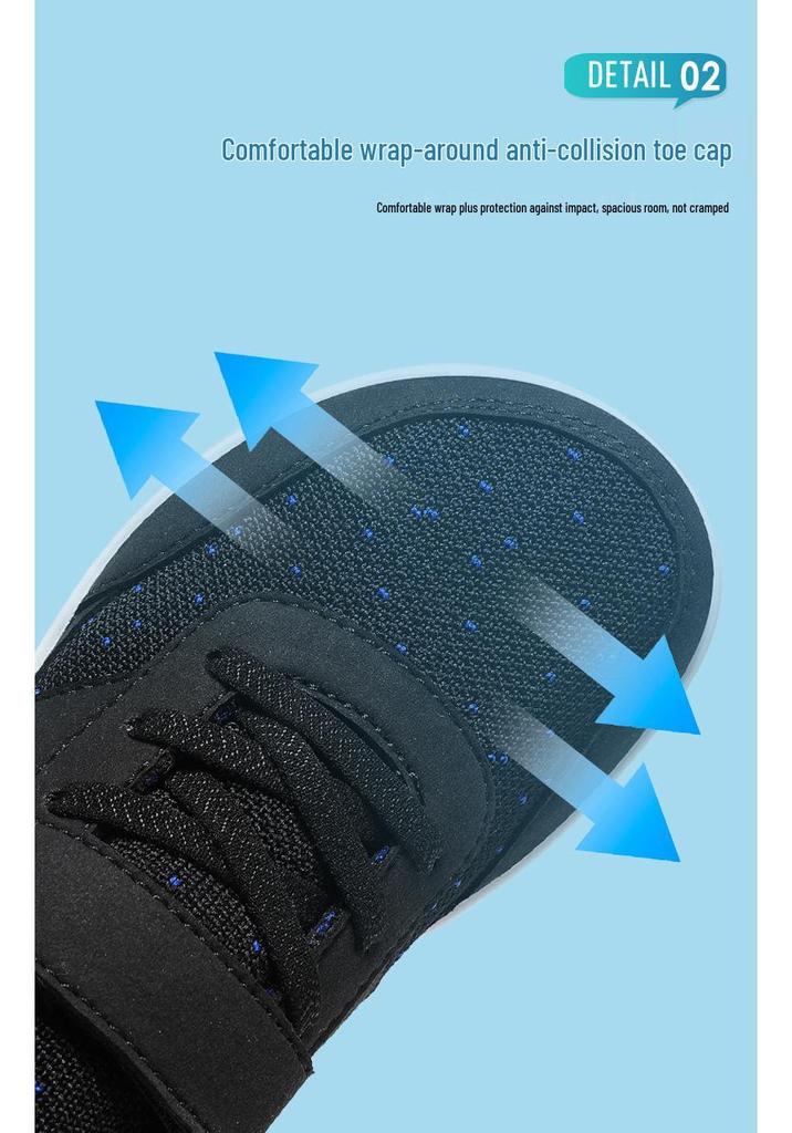 Children's Wide-Toe Outdoor Sports Shoes: Casual Low-Top for Boys & Girls 