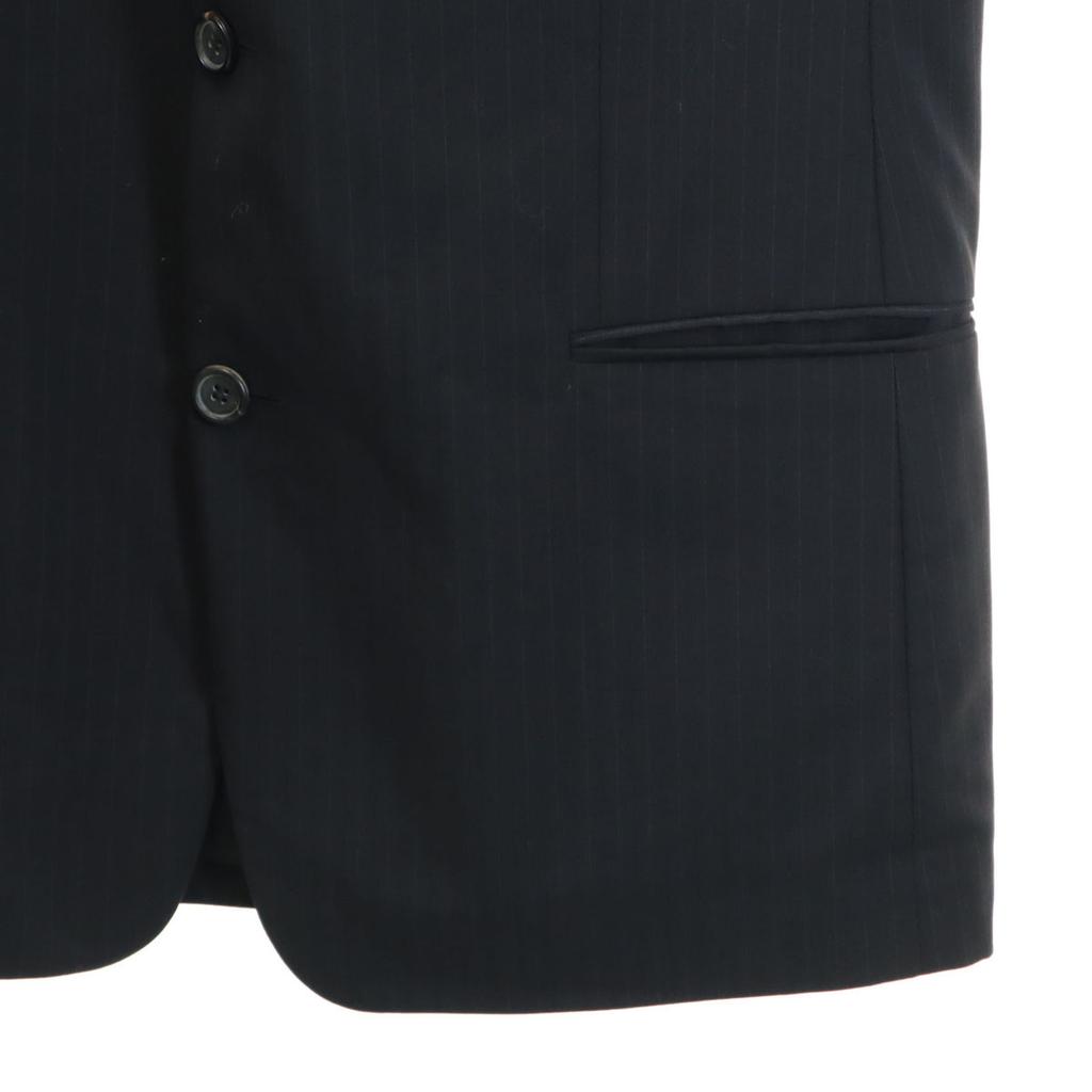 HUGO BOSS Striped Pattern suit Setup 52 black Men's Used