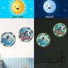 Dolphin Penguin Glow-In-The-Dark Toilet Sticker Self-Adhesive Removable Pvc Wall Decals For Bedroom And Bathroom Home Decor