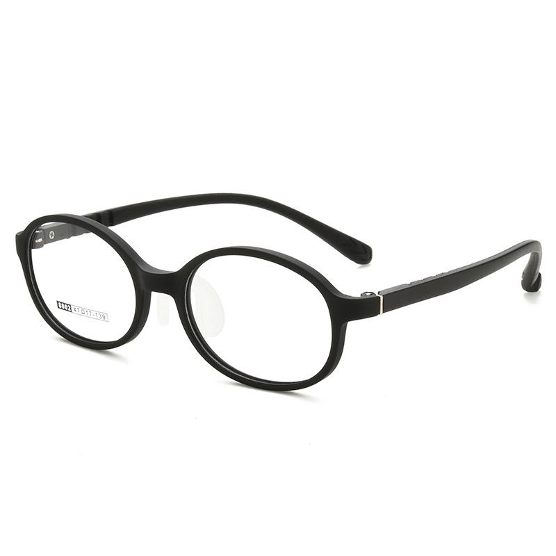 Ultra-light Silicone Nose Pads Kids' Glasses Frames with Myopia Option (Model 8802)