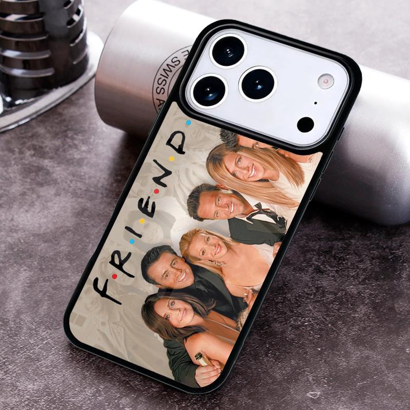 friends TV series Chandler Collage Phone Case for iPhone 17 16 15 Pro Max Air 14 13 12 11 Plus Shockproof Cover