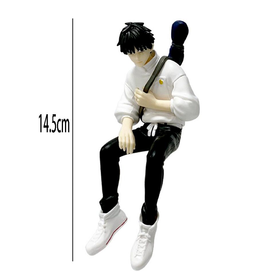

New Q Version Jujutsu Kaisen 9Cm Figure Satoru Gojo Itadori Yuji Geto Suguru Nobara Megumi Collection Character Ornaments (As shown-17599)-No box