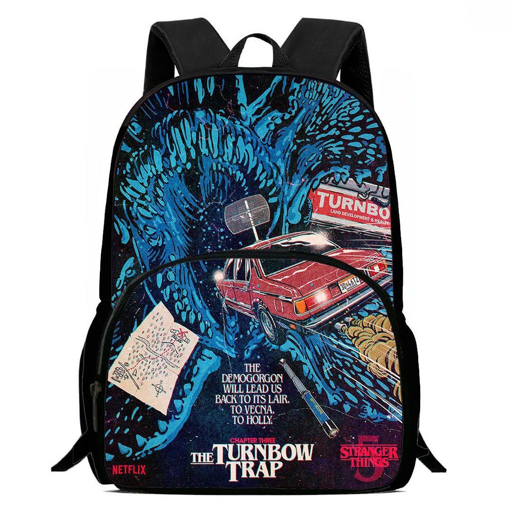 Stranger Things Large capacity student backpack KTB
