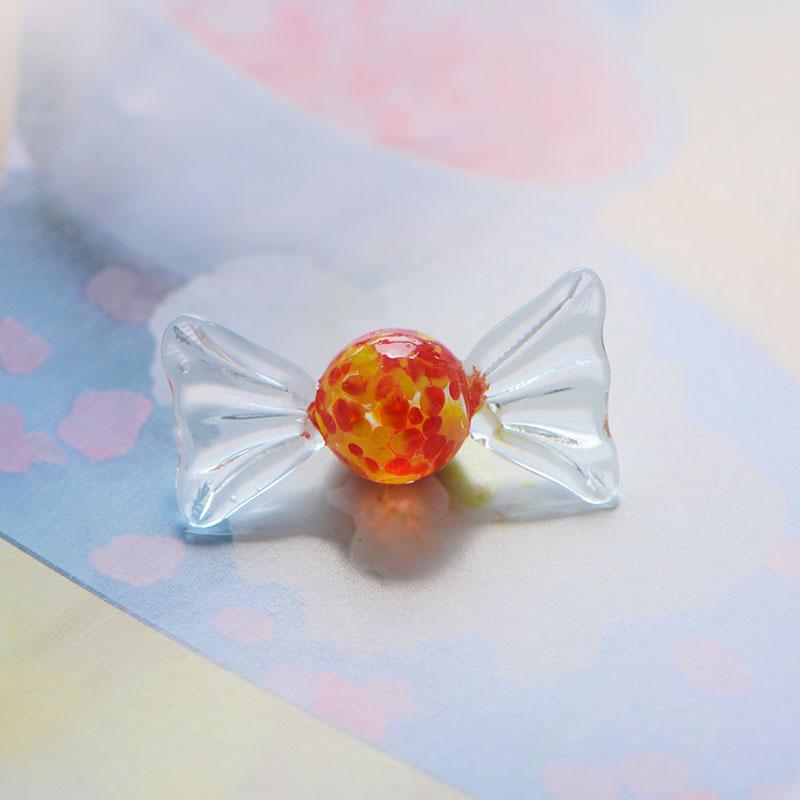 Handcrafted Glass Candy Ornament: Fruit Bowl Keepsake - Creative Holiday Gift