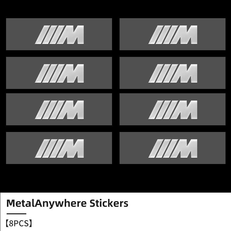 2025 Heiß 3D Auto Logo Aufkleber Metallbuchstaben Auto Aufkleber Innendekoration Für BMW E46 E90 E60 F10 E39 F30 E36 F20 E87 E90 E70