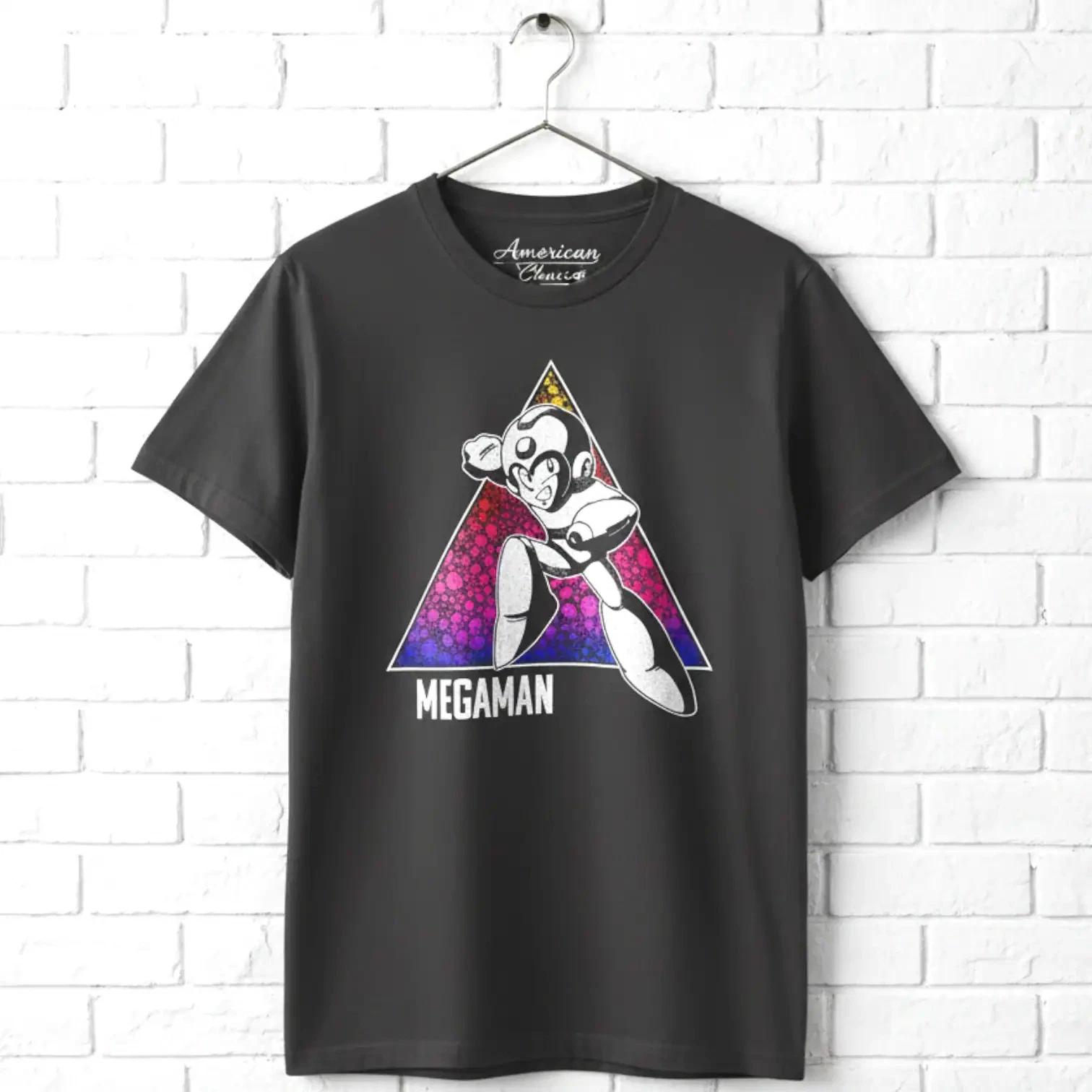 MegaMan Color Triangle Men s T Shirt XL