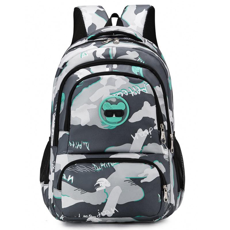 New casual backpack large-capacity schoolbag Chinese college student schoolbag fashionable and simple travel commuter backpack