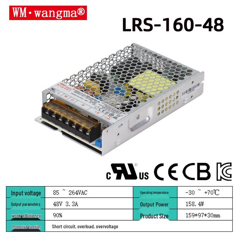 35W-450W Single Output Switching Power Supply: 5V/12V/15V/24V/36V/48V for 3D Printers