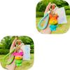 Bear Rainbow Rabbit Toy Keychain Alloy Material School Bag Pendant Decoration