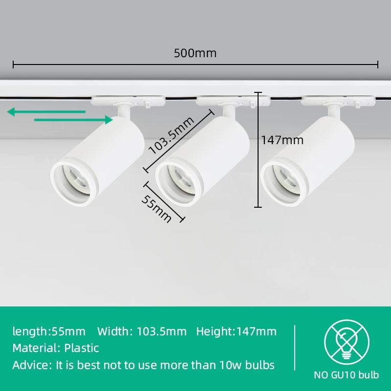 

Светодиодный потолочный светильник 110 В 220 В светодиодный трековый светильник для люстры, спальни, коридора, потолочного светильника, сменная лампа GU10 Neutral white