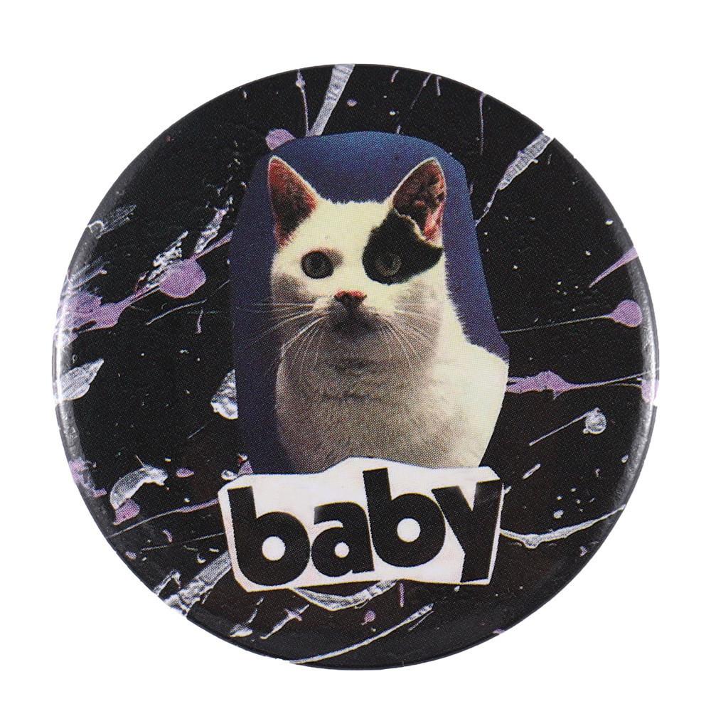 Unique And Eyecatching Cartoon Character Alloy Badge For Personalized Style And Decor