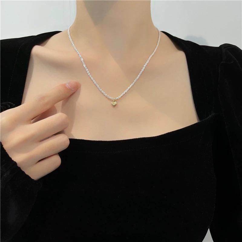 New Popular Colour Sparkling Clavicle Chain Choker Necklace For Women Fine Jewelry Wedding Party Gift