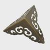 Chengyu 5cm Antique Chinese Brass Corner Protectors for Wooden Boxes