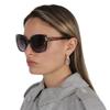 Guess Factory Smoke Gradient Butterfly Ladies Sunglasses Gf0383 05b 57