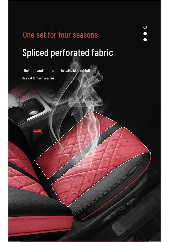 New Model Leather Car Seat Cushion for Tank 300 - Universal Five-Seater Four Seasons Cover