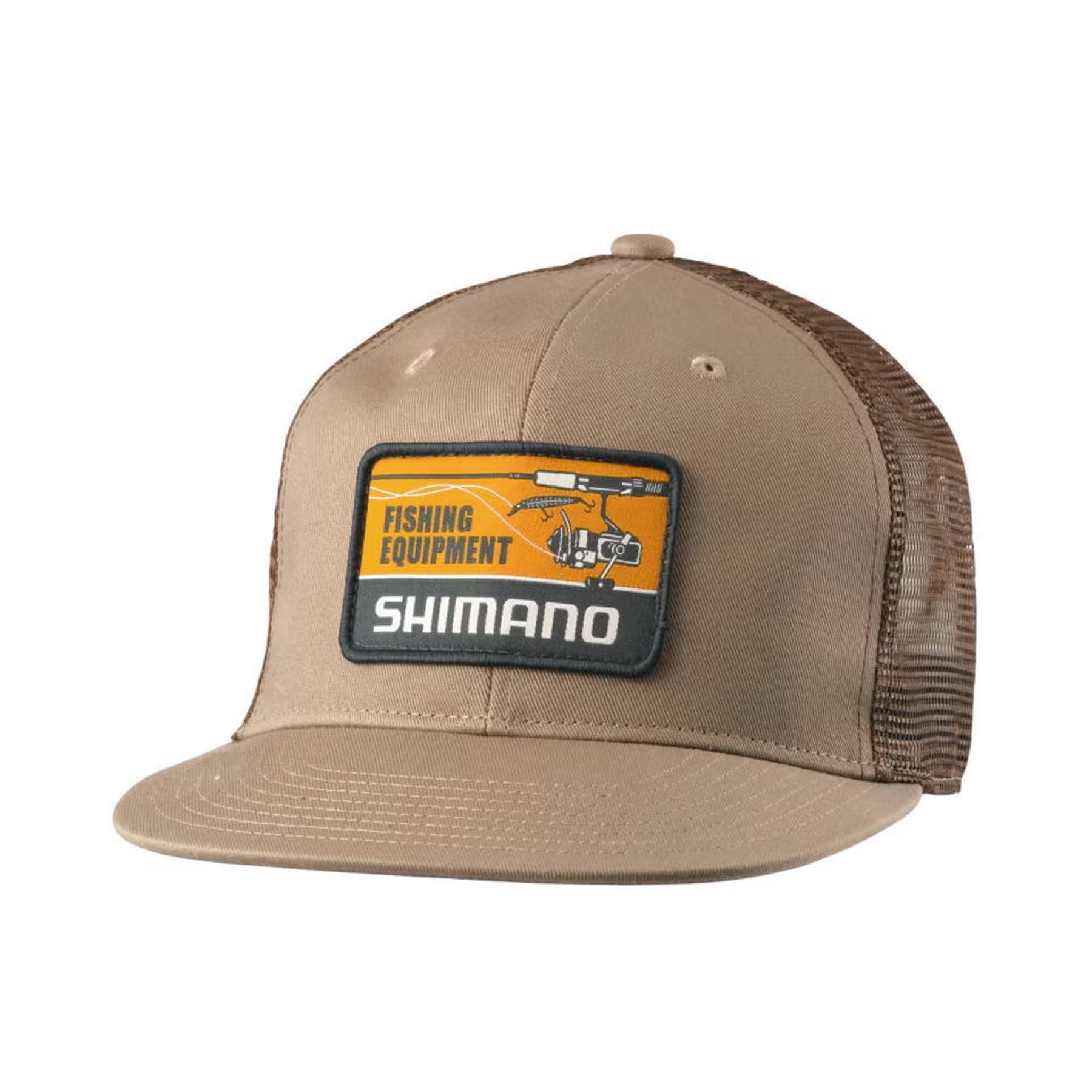 

Shimano Graphic Flat Mesh M CA-067Y Cap, Beige, бежевий