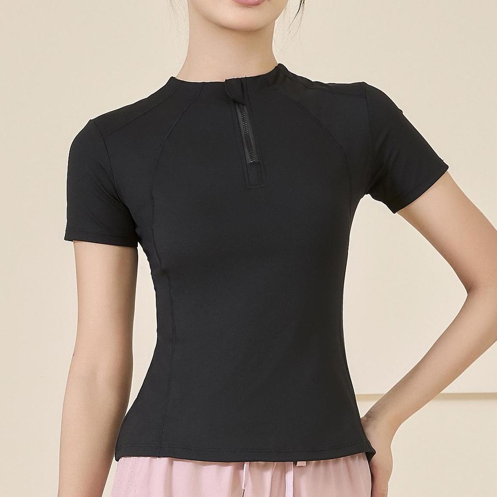 Breathable Summer Workout T-shirt for Running, Gym, and Yoga