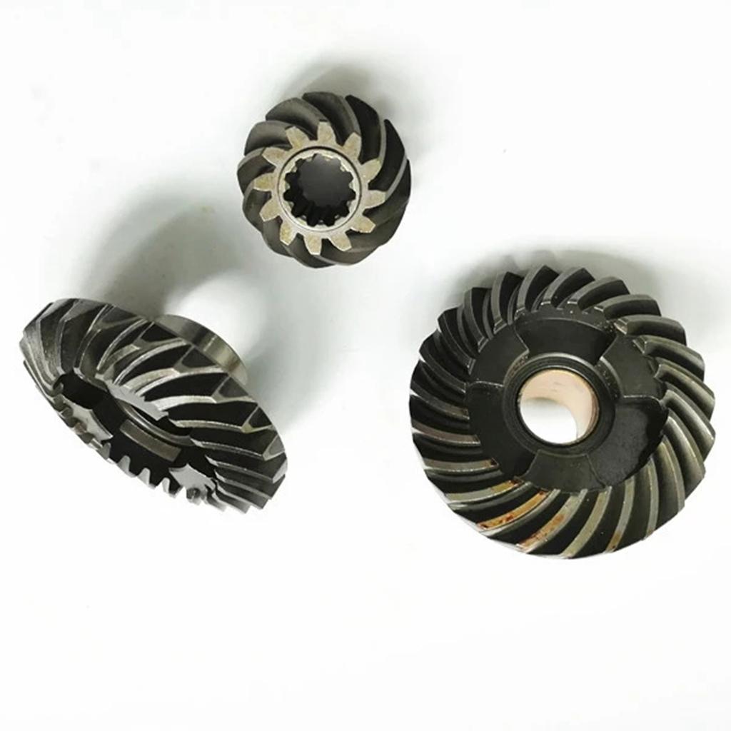 Stable-3PCS Outboard Engine Gear Set 57311-93901 Pinion & 57521-93902 Reverse & 57510-93902 Forward Gear For Suzuki 9.9HP 15HP K
