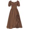 Abito Formale da Donna Medievale Rinascimentale Retro Irregolare per Palcoscenico