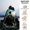 1pc Harry Potter Flannel Blanket Soft Warm Throw for Home, Office, Travel, All-Season Cozy Bedding GiftL1286