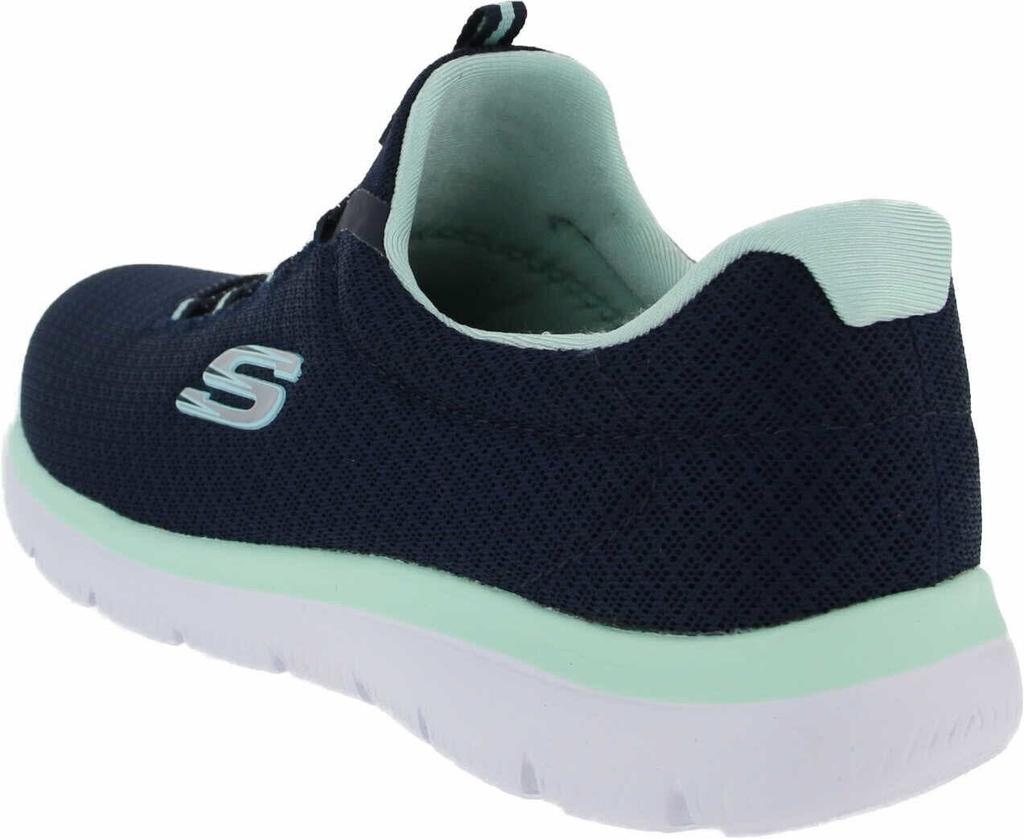 Skechers Summits Navy/aqua Sneakers