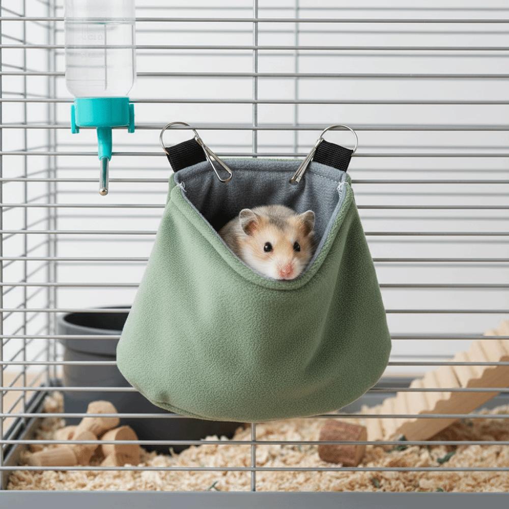 Super Thick Hamster Cage Bed Warm Pet Sleep Nest Pet Bed Hamster Hammock  Small Pet