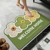 Bathroom absorbent diatom mud toilet  doormat toilet toilet floor mat toilet carpet