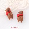 Cute Cartoon Duck Bear DIY Resin Ornaments: Phone Case, Hair Accessories, Stickers - Small Size