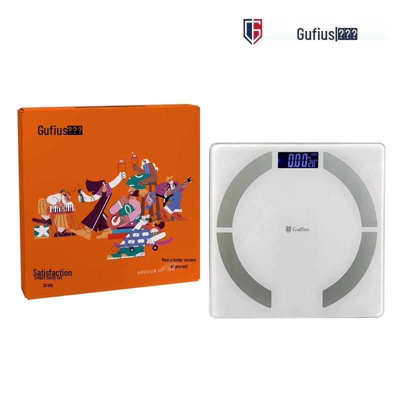 GUFIUS Smart USB Rechargeable Body Fat Scale (CN version)