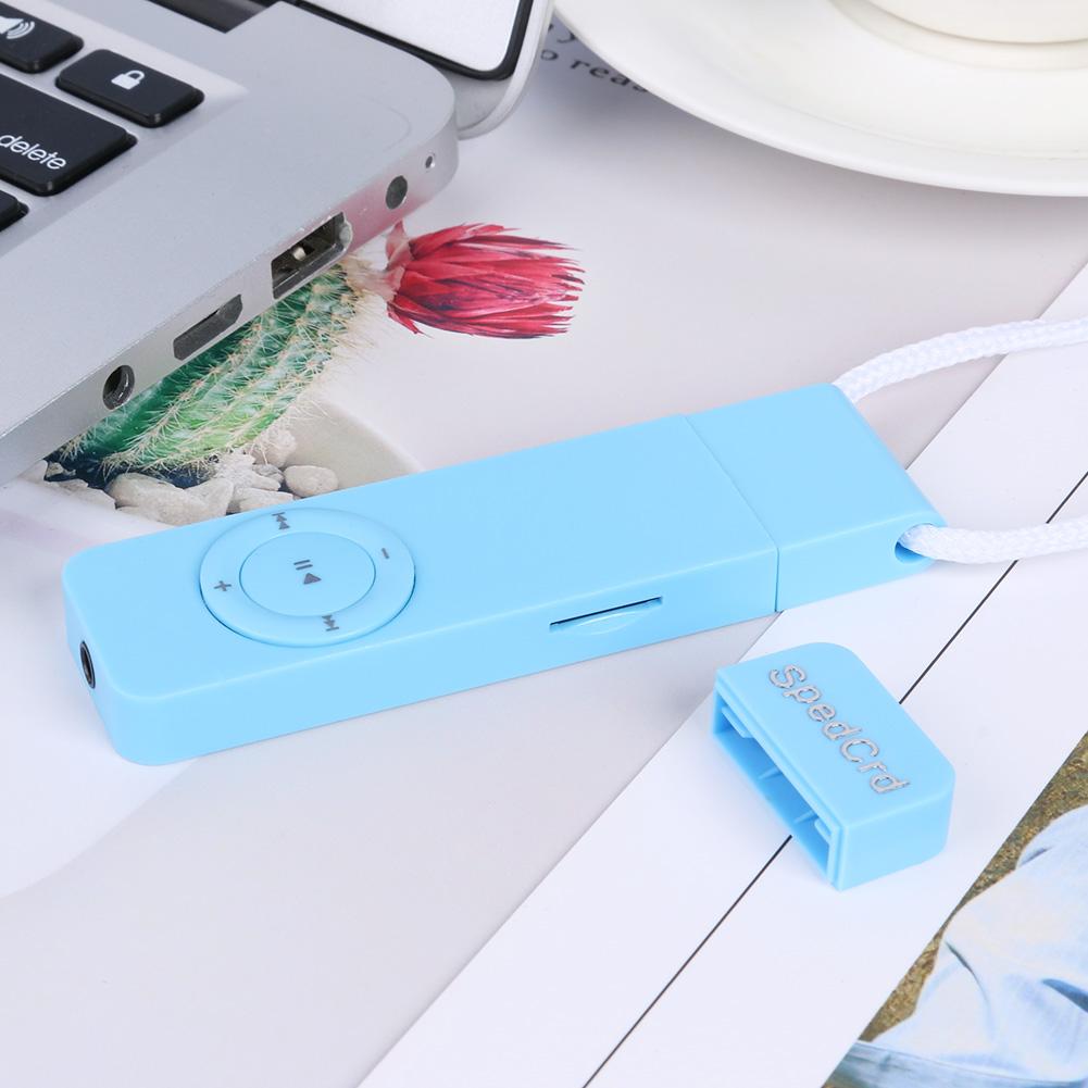 5Pcs Mini MP3 Music Player Lossless Sound Media Player Support 64GB TF Card 3.5mm Audio Jack Built-in Lithium Battery