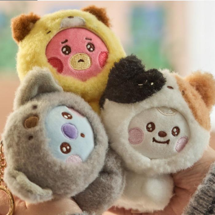 BT21 BABY More Fluffy Plush Keyring