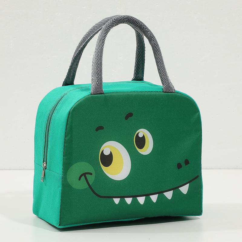 Cartoon Handheld Lunch Bag Cute Pet Lunch Bag Fresh-Keeping Ice Bag Thickened Aluminum Foil Insulated Bag Lunch Insulated Bag
