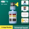 Rotatable Anti-Splash Faucet Shower Head & Water Purifier Filter