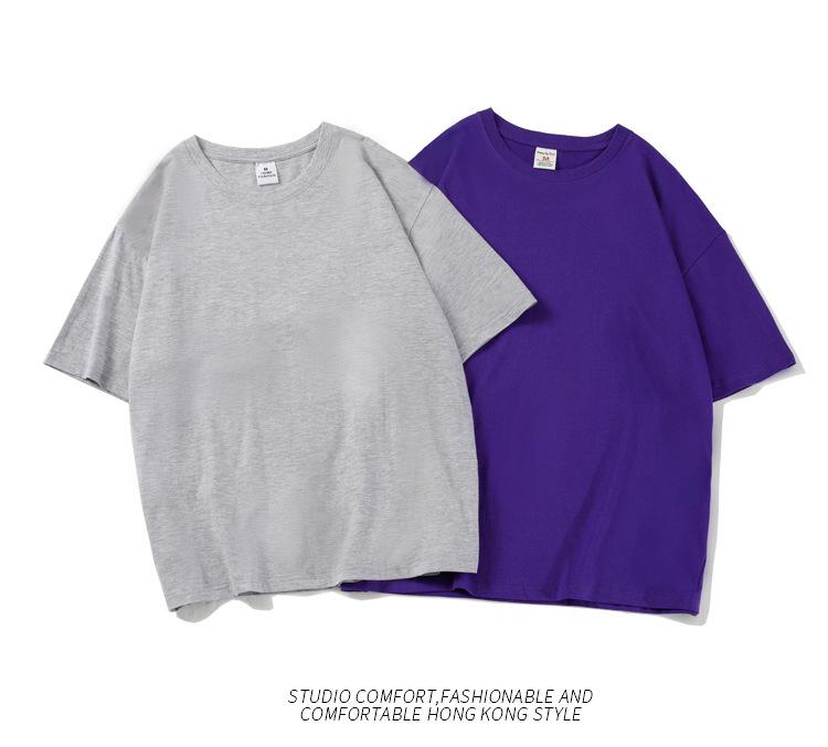 Summer 2022: 22-Color Loose Fit Oversized Couple T-Shirt