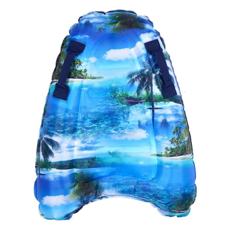 Portable Inflatable Bodyboard for Kids - Swim, Surf & Ski Water Board