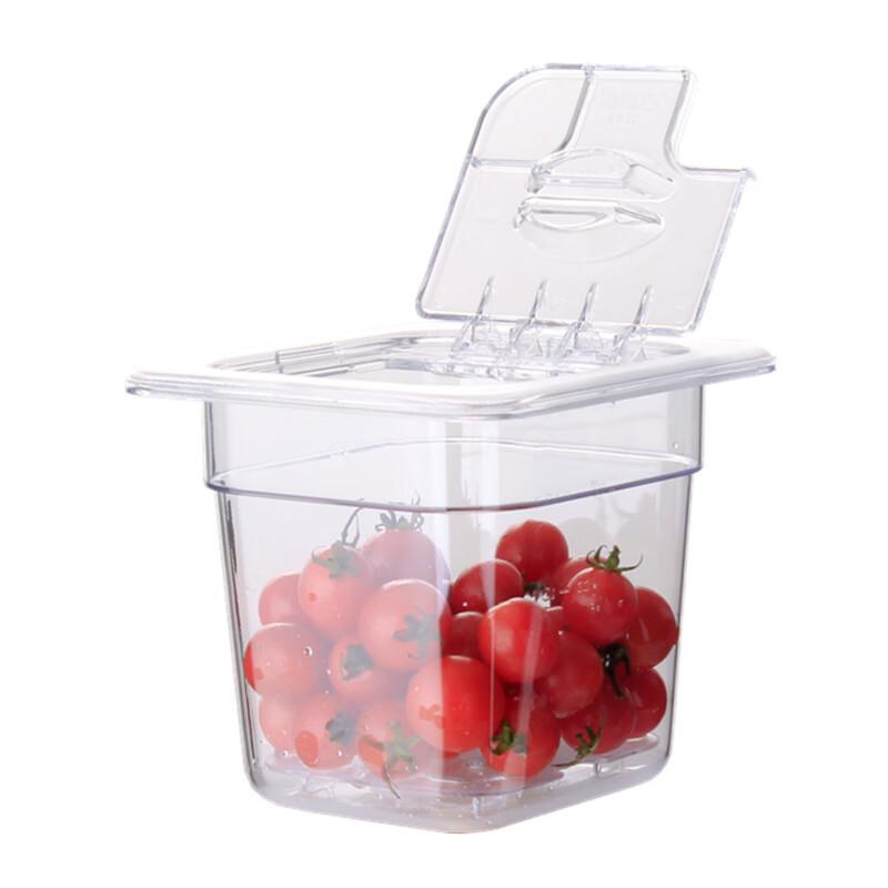 Commercial Acrylic Food Pan with Lid
