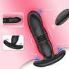 Prostatamassasjeapparat for menn Teleskopisk fjernkontroll Analplugg Sexleketøy Vibratorpar Sexleketøy Sexbutikk