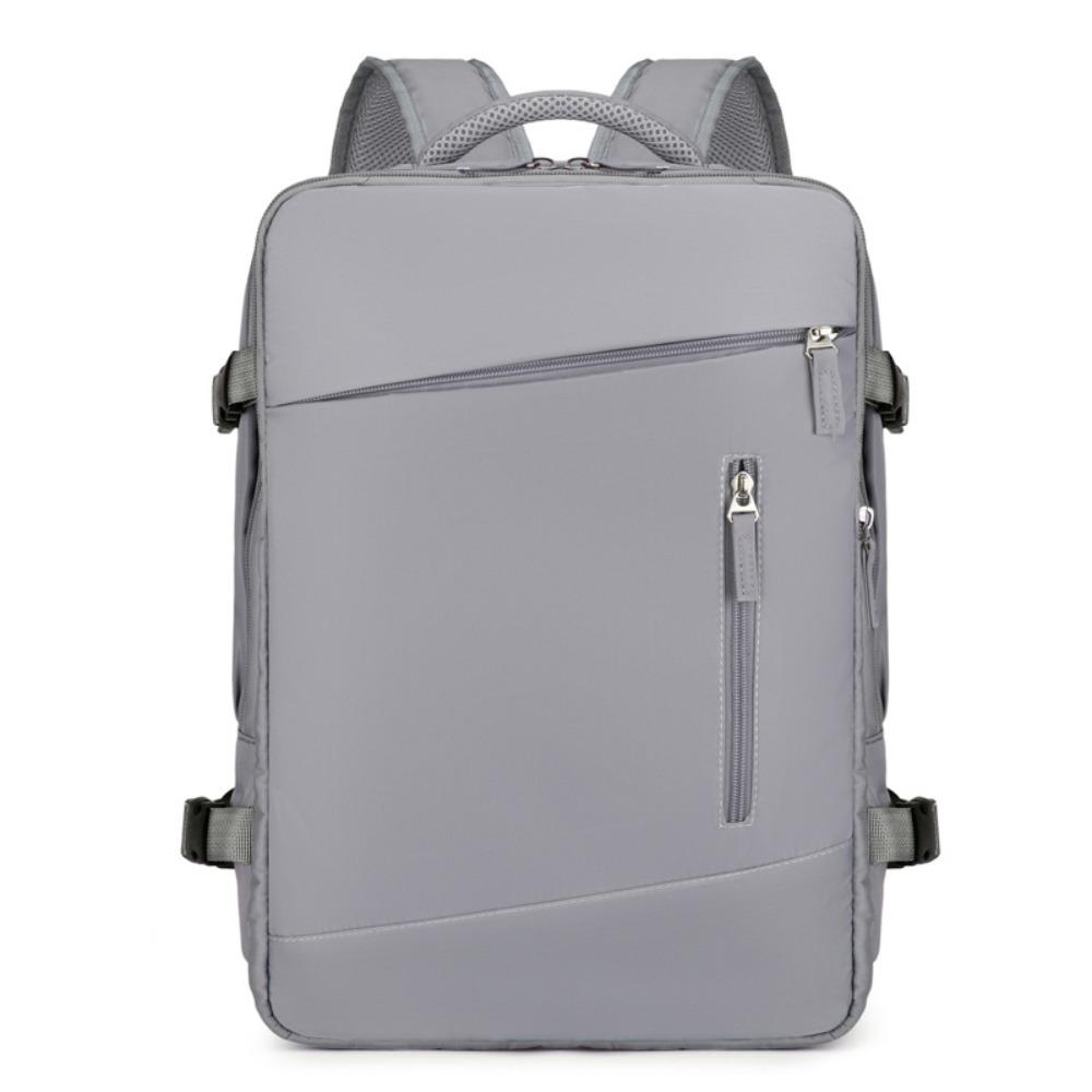 

Comfortable Shoulder Luggage Bag Large Capacity Travel Bag Durable Travel Backpack Students серый