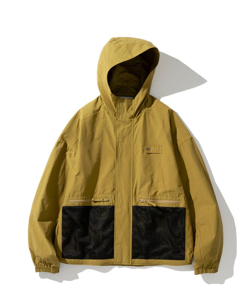 Uniform Bridge 24Ss Utility Hood Jacket Mustard