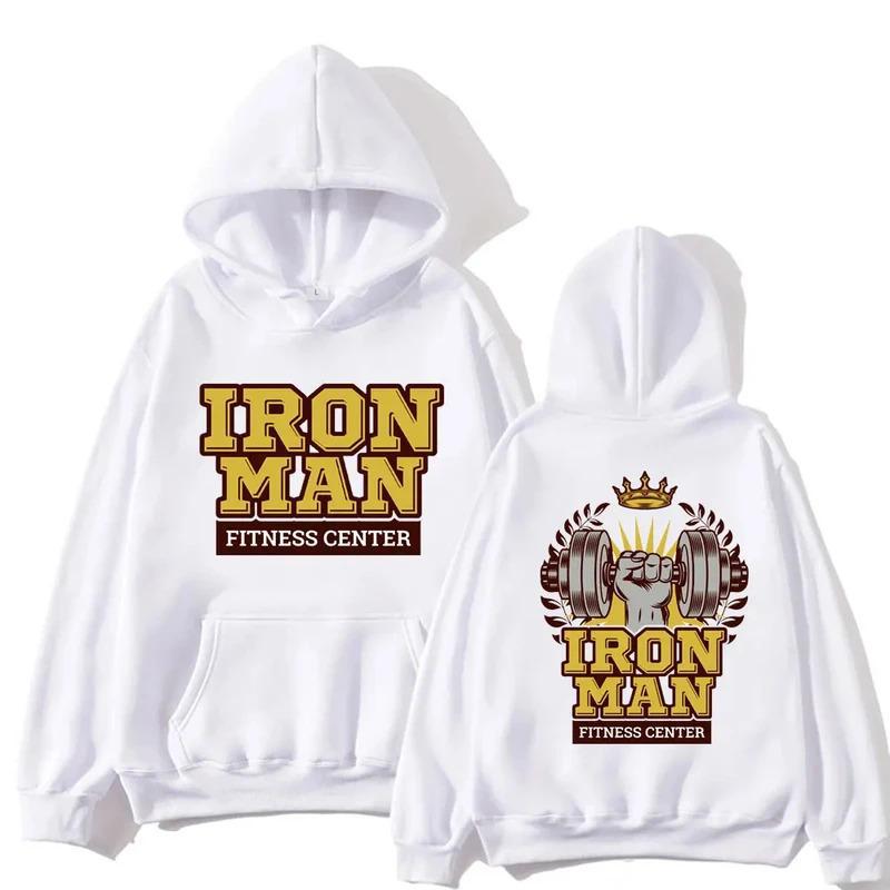 Powerhouse Gym Logo Hoodie Harajuku Herren Hoodie