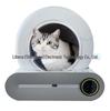 Smart Enclosed Cat Litter Box with Automatic Scooper and Splash Guard